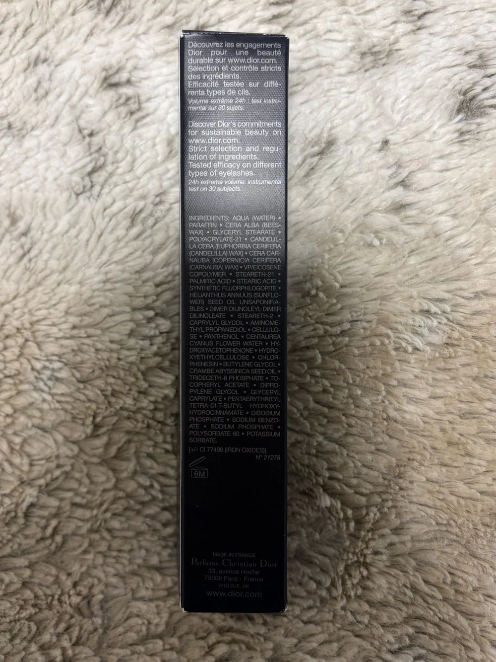 Dior mascara